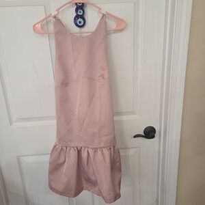 Pink H&M Dress with Ruffle Hem